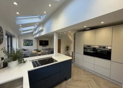 Internal kitchen refurbishment - residential build