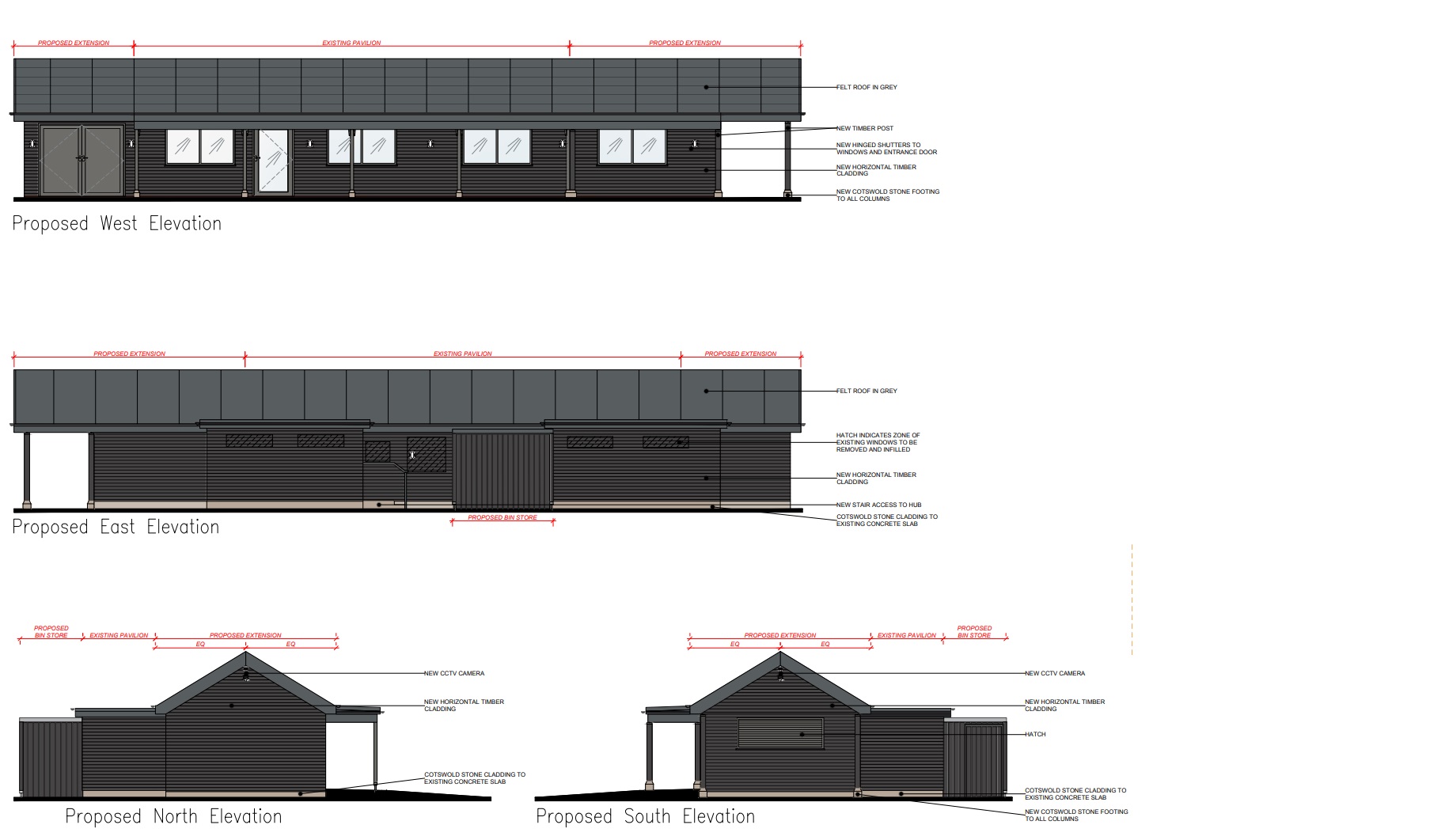 Projects underway - pavilion