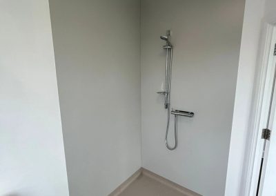 Wetroom installation for Hothfield Brain Centre - residential healthcare project